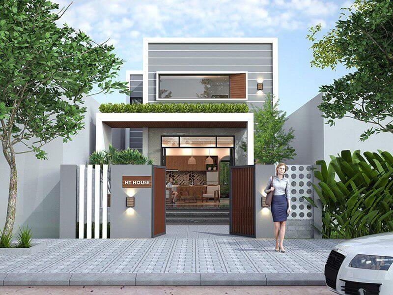 mặt tiền nhà ống Pendecor