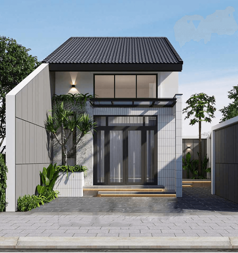 các kiểu mặt tiền nhà ống Pendecor