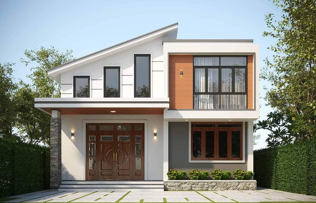 các kiểu mặt tiền nhà ống đẹp Pendecor
