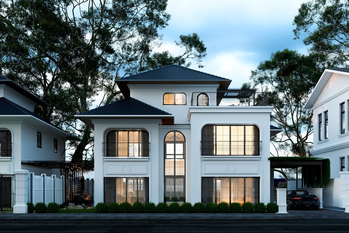 mặt tiền nhà ống đẹp