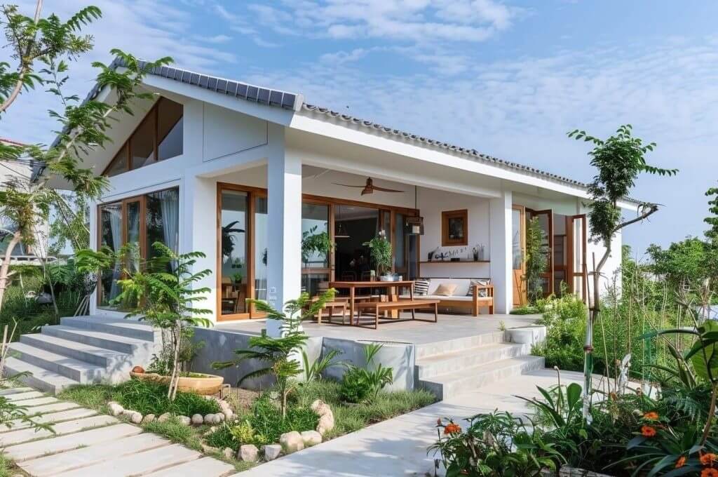 các kiểu mặt tiền nhà ống đẹp