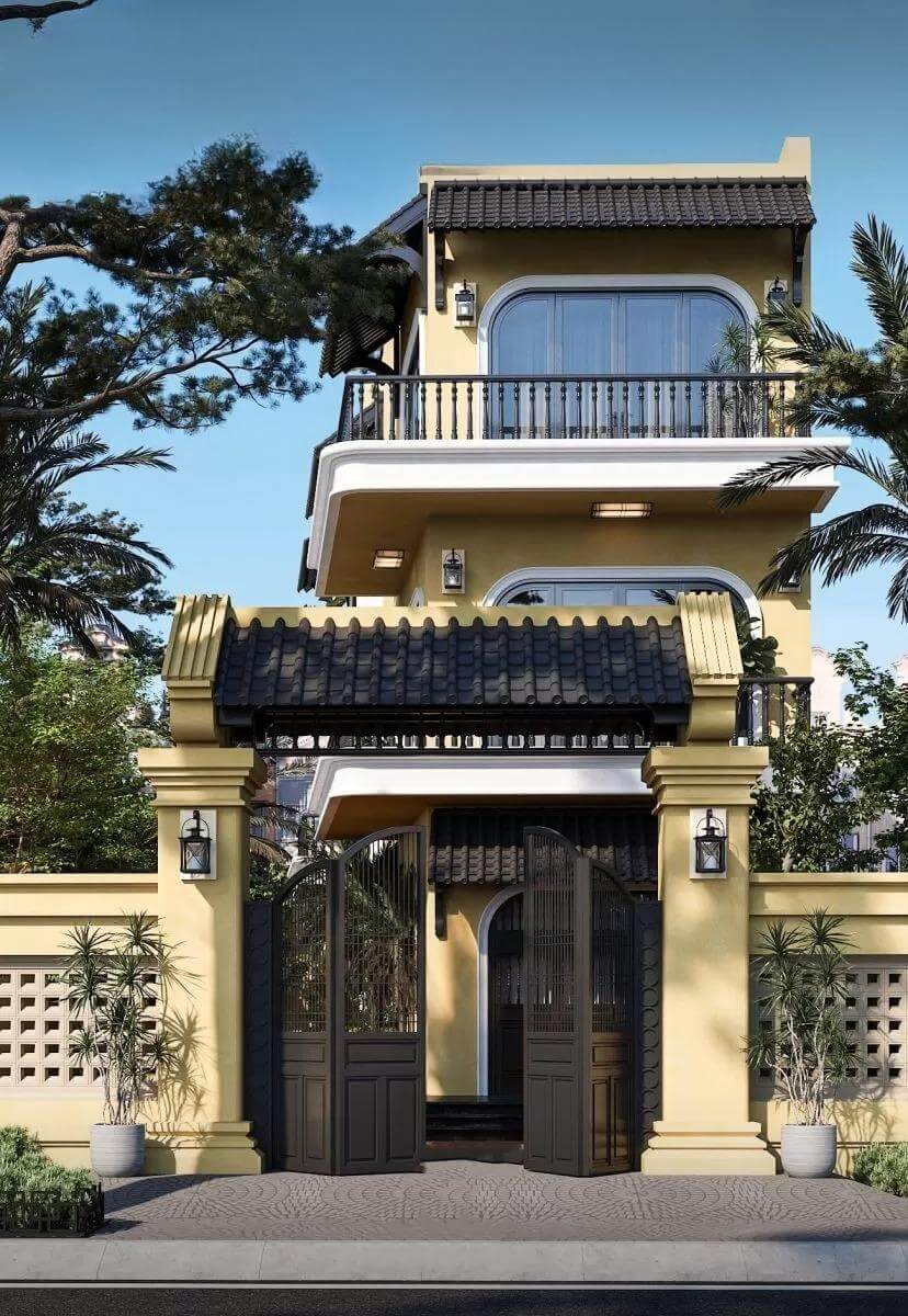 các mẫu nhà mặt phố đẹp Pendecor