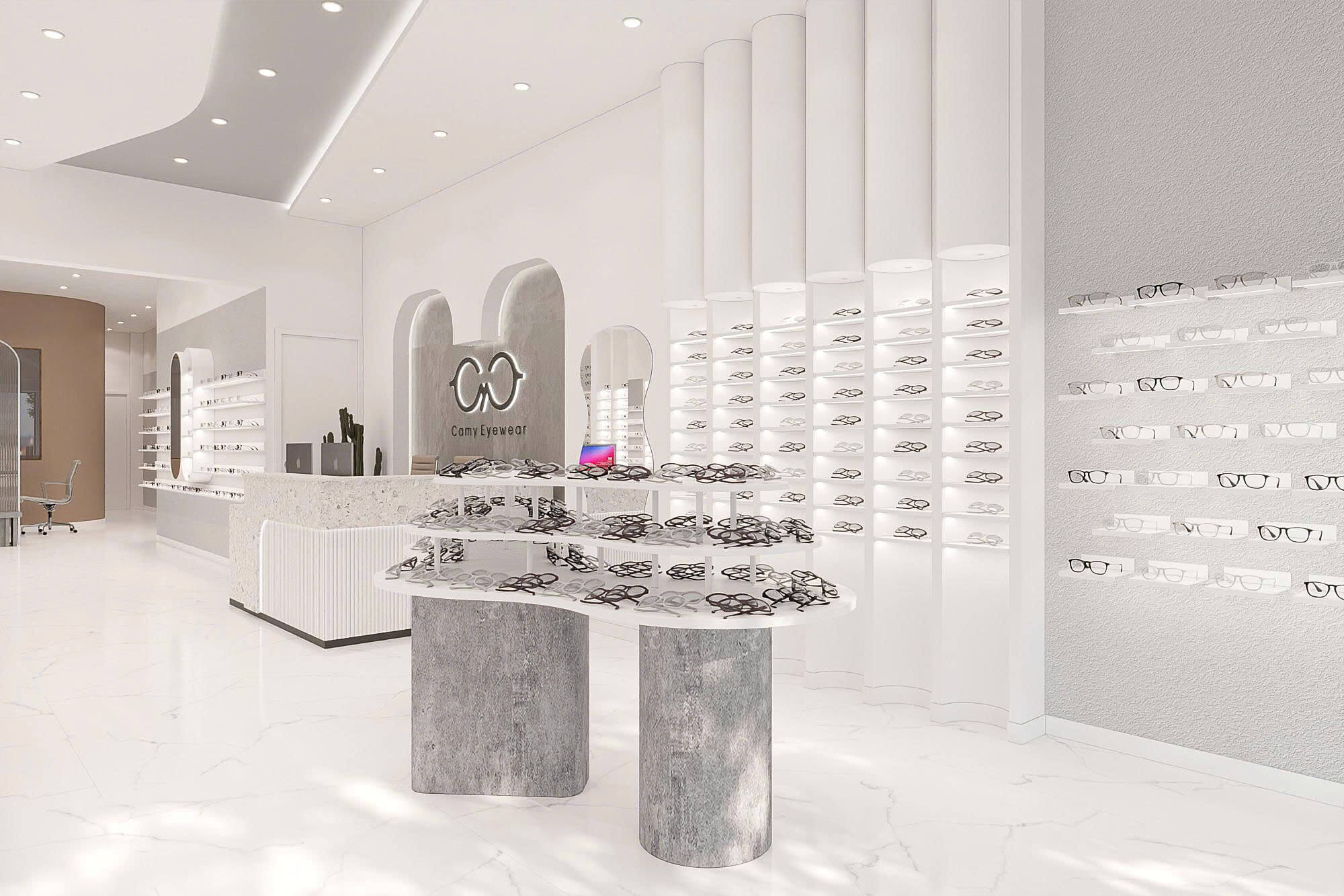 Thiết Kế Cửa Hàng Mắt Kính Camy Eyewears