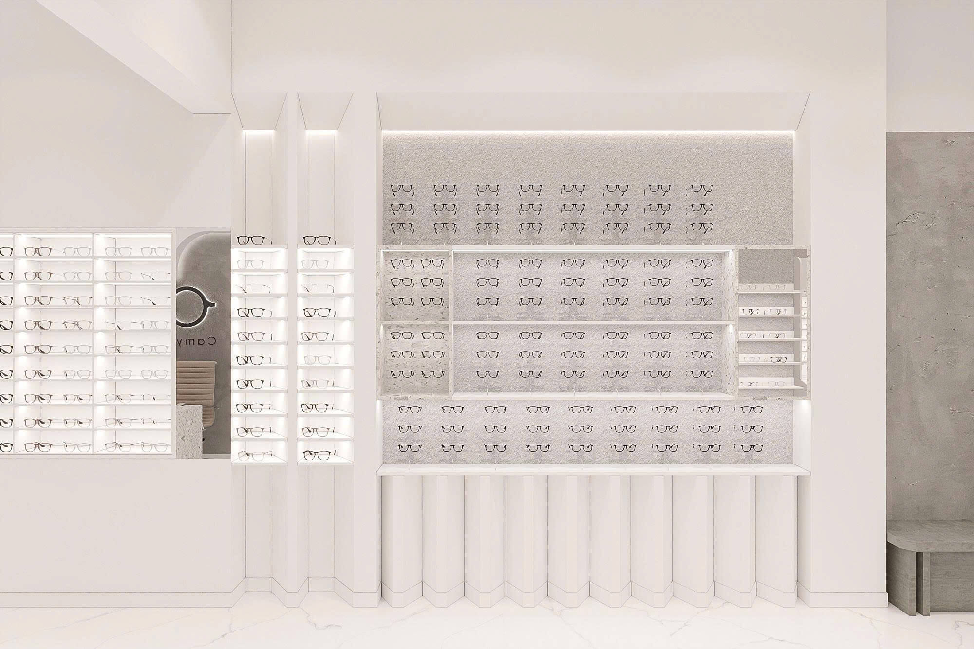 Thiết Kế Cửa Hàng Mắt Kính Camy Eyewears