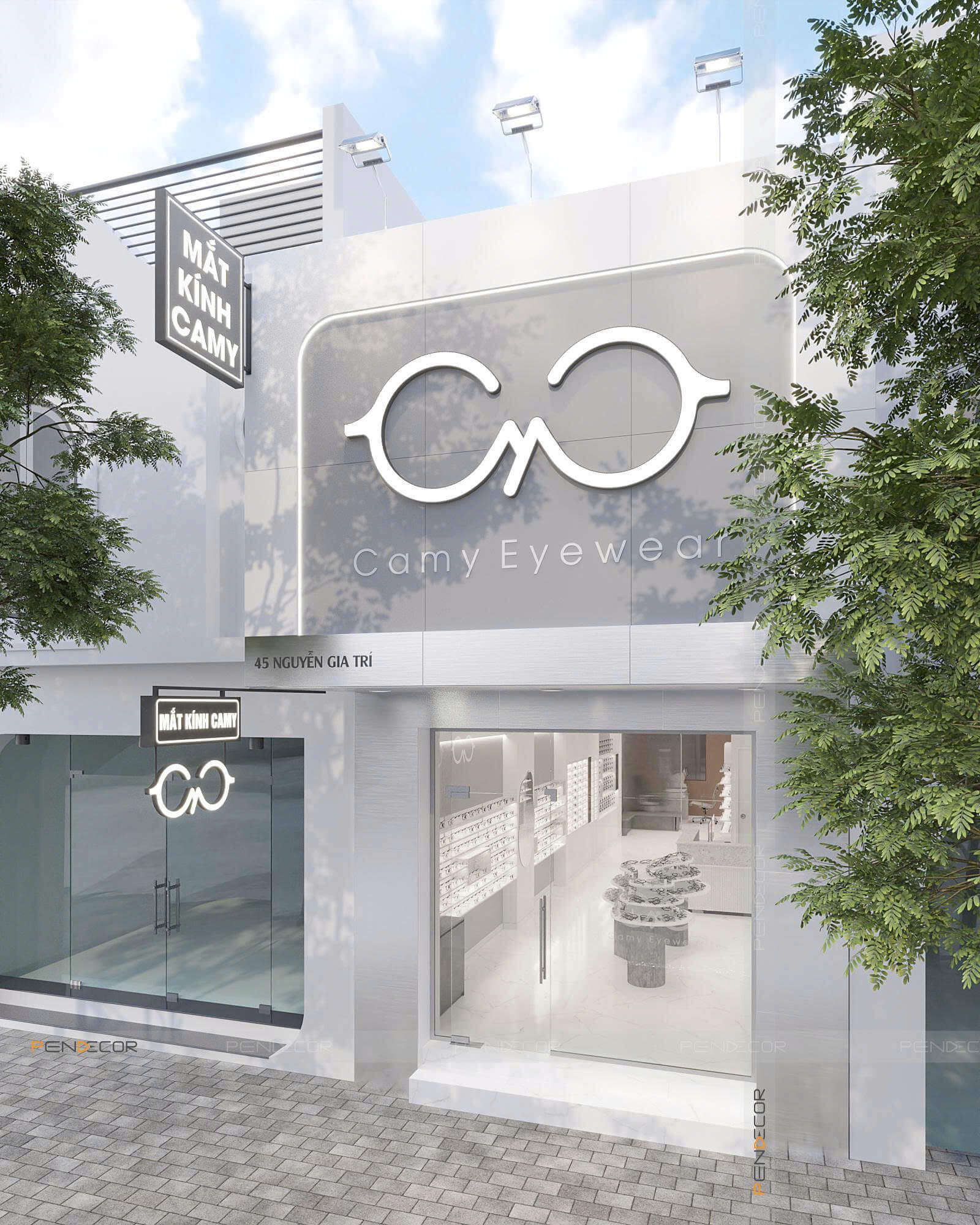 Thiết Kế Cửa Hàng Mắt Kính Camy Eyewears