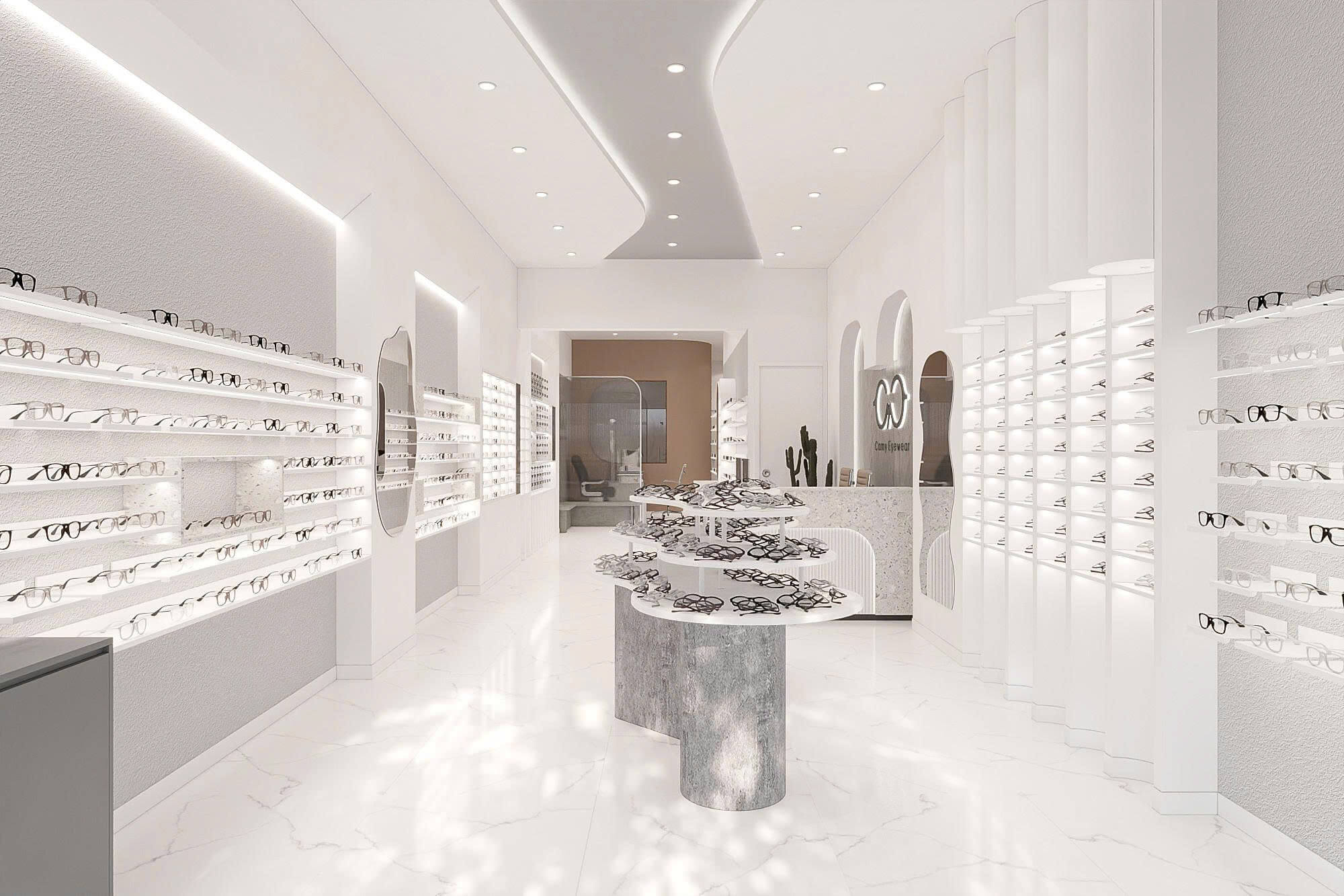 Thiết Kế Cửa Hàng Mắt Kính Camy Eyewears