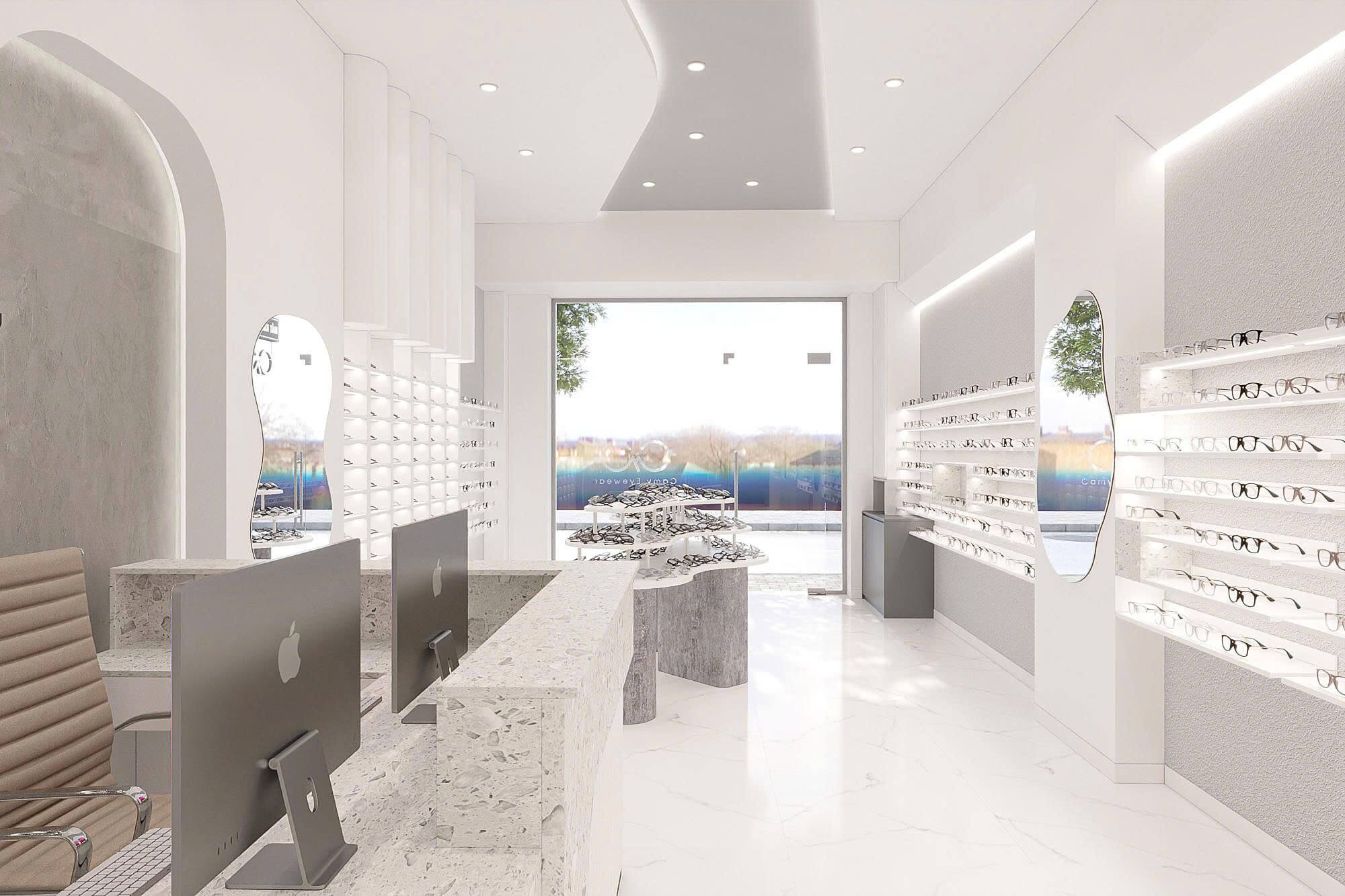 Thiết Kế Cửa Hàng Mắt Kính Camy Eyewears