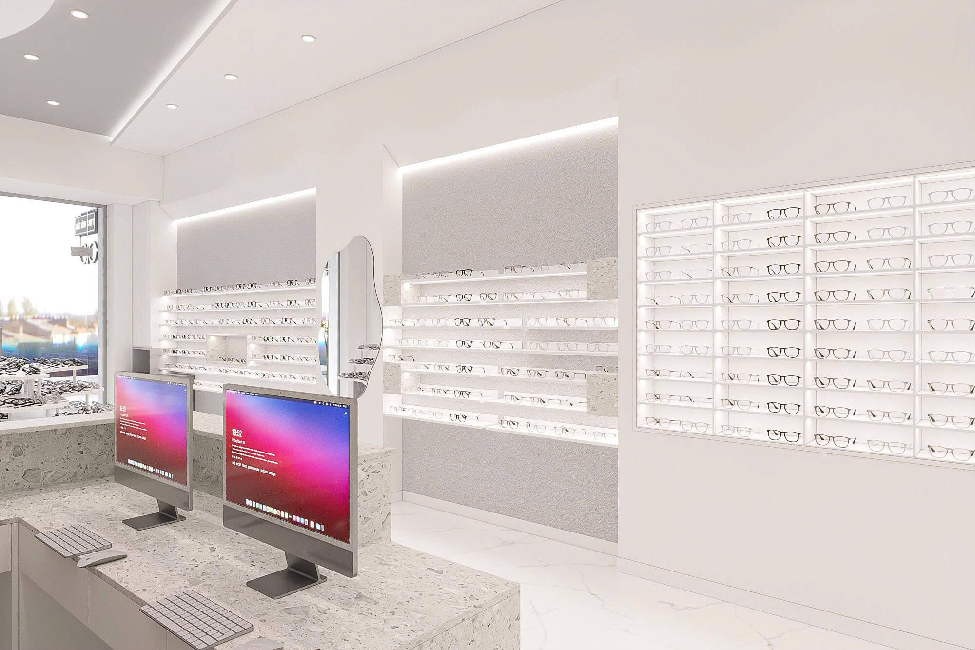 Thiết Kế Cửa Hàng Mắt Kính Camy Eyewears