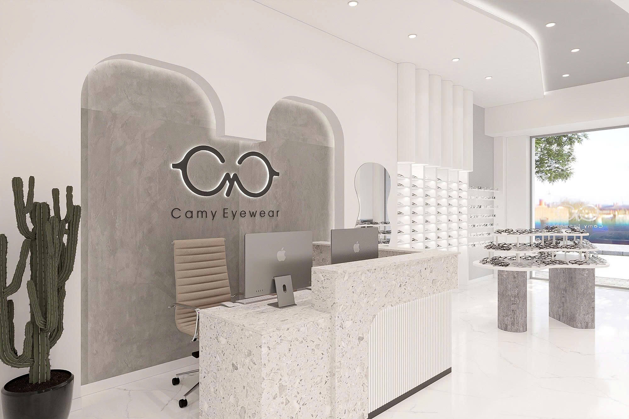 Thiết Kế Cửa Hàng Mắt Kính Camy Eyewears