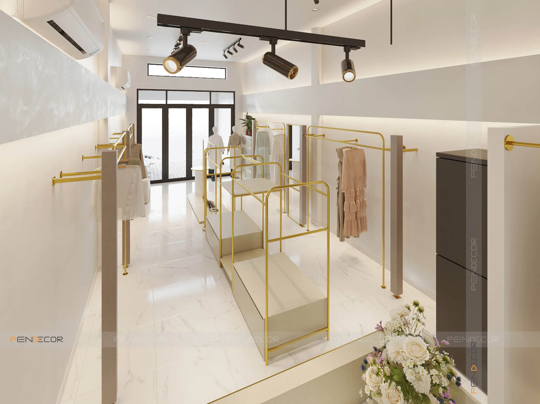 Thiết Kế Shop Thời Trang Nữ Lion Reuse