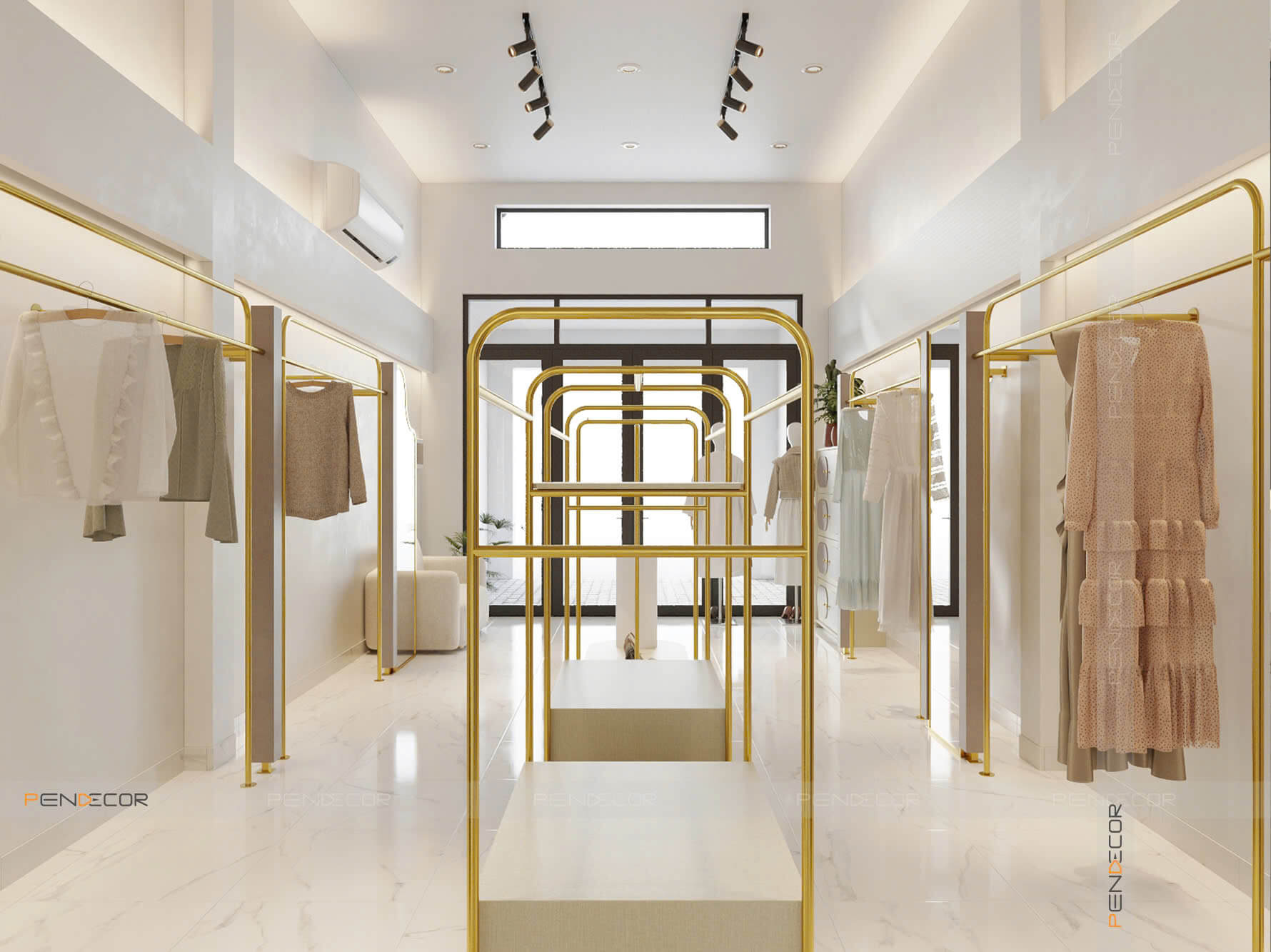 Thiết Kế Shop Thời Trang Nữ Lion Reuse