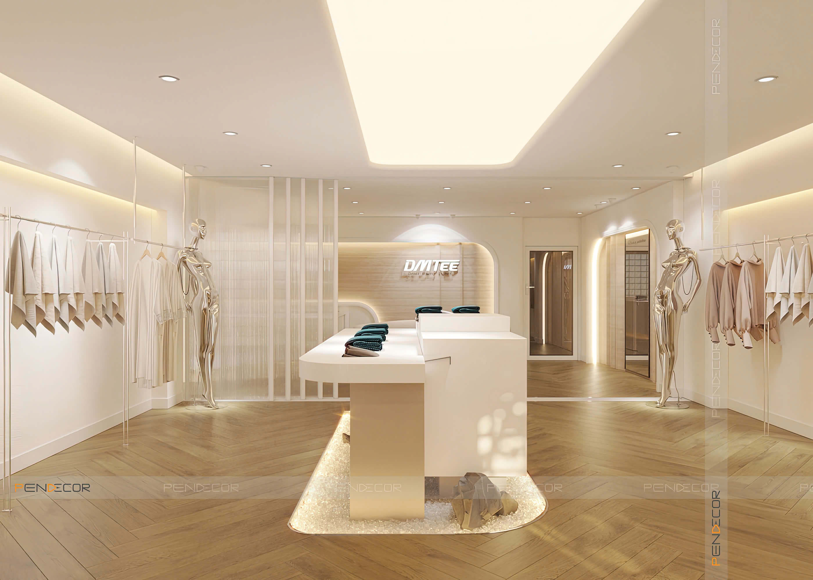 Thiết Kế Showroom Vải Phan Trần