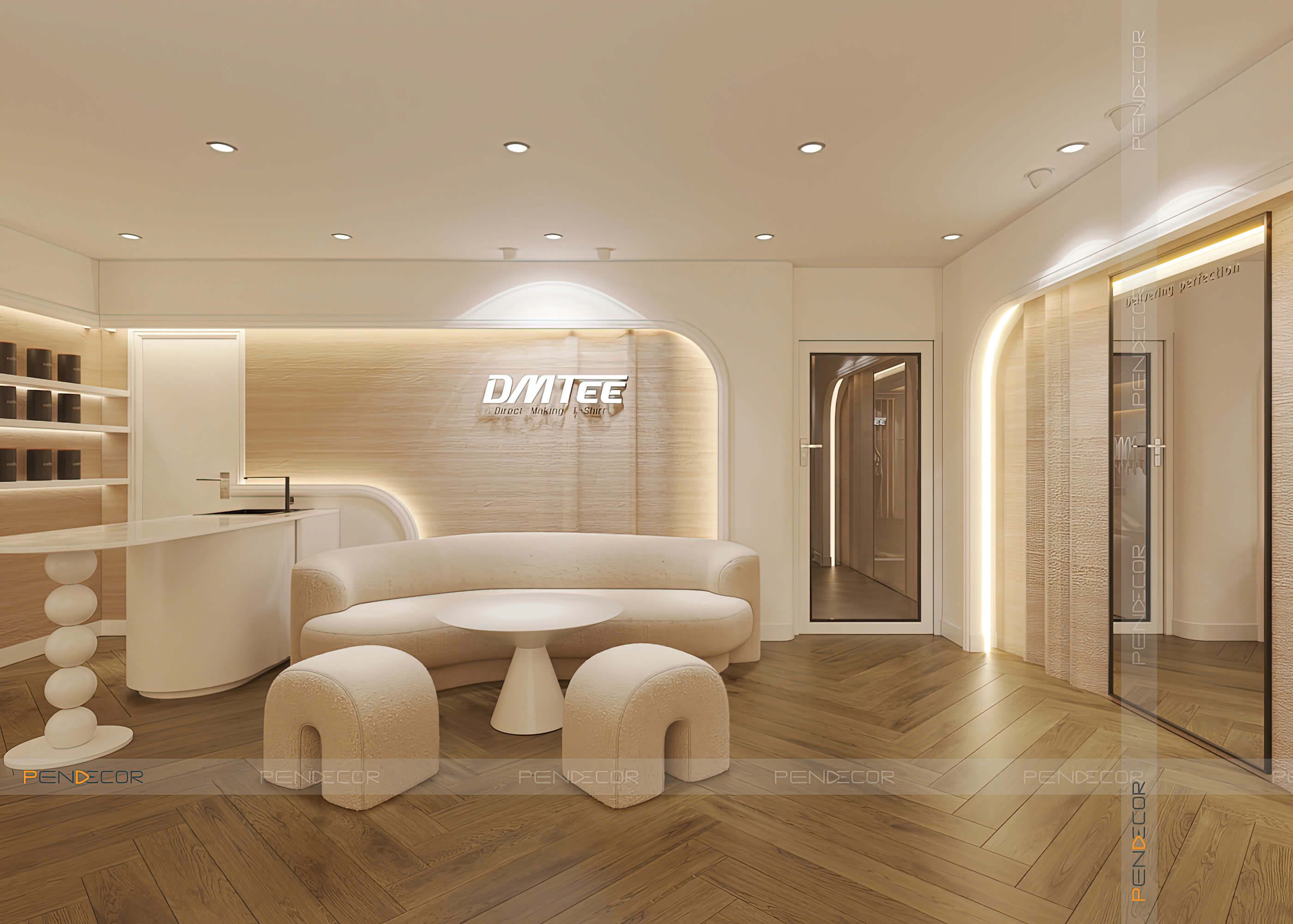 Thiết Kế Showroom Vải Phan Trần