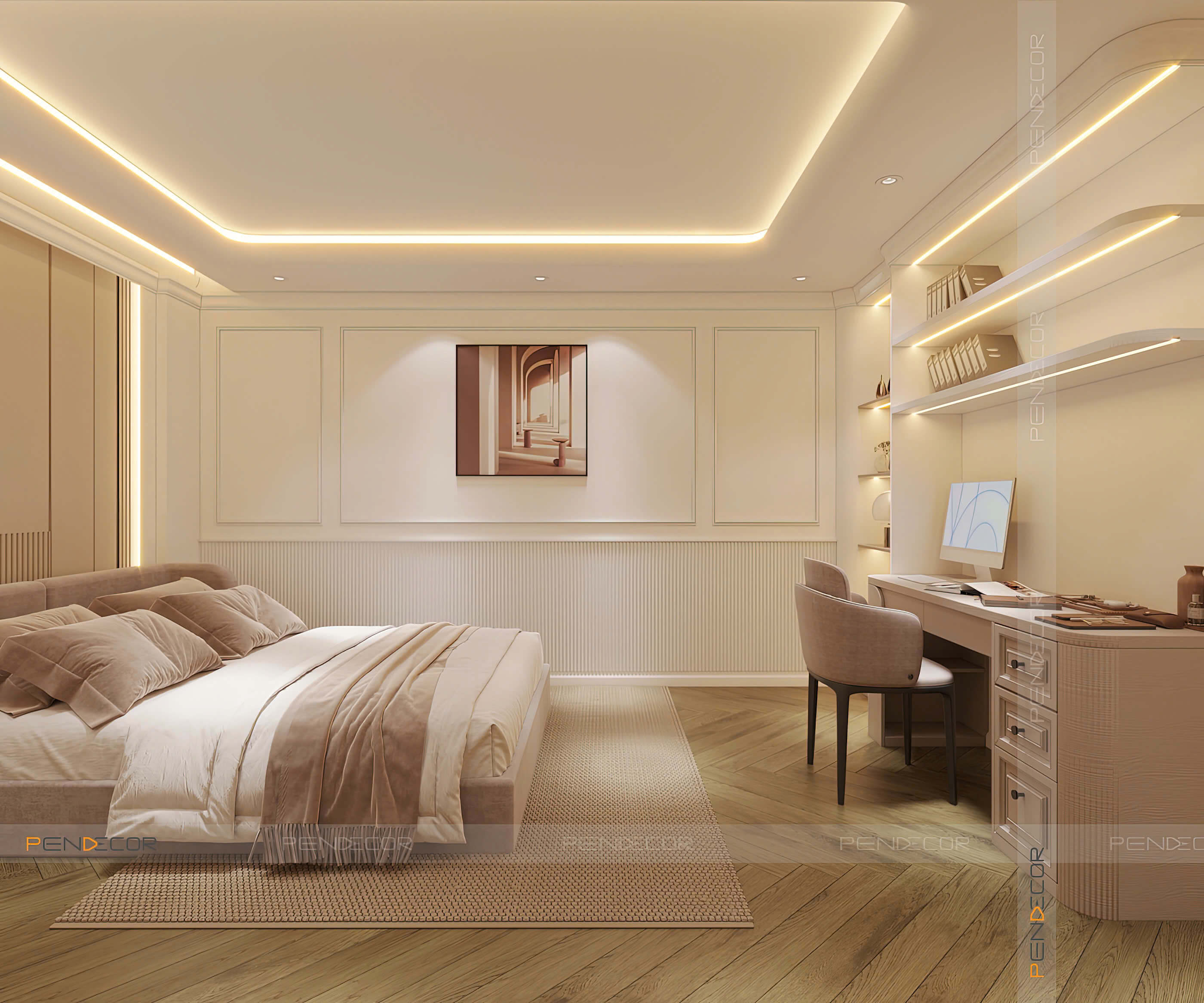 Thiết Kế Showroom Vải Phan Trần