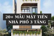 Top 20+ Mẫu mặt tiền nhà phố 3 tầng: Lợi ích và Tối ưu chi phí