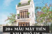 Top 20+ Mẫu mặt tiền nhà phố 5m: Giải pháp tối ưu và Chi phí