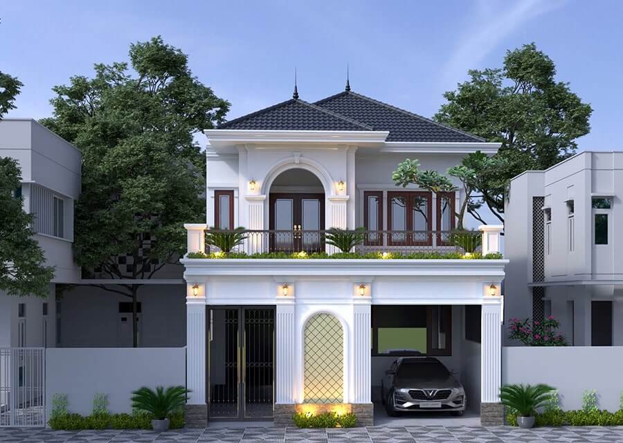 nhà phố 7m 2 tầng Pendecor