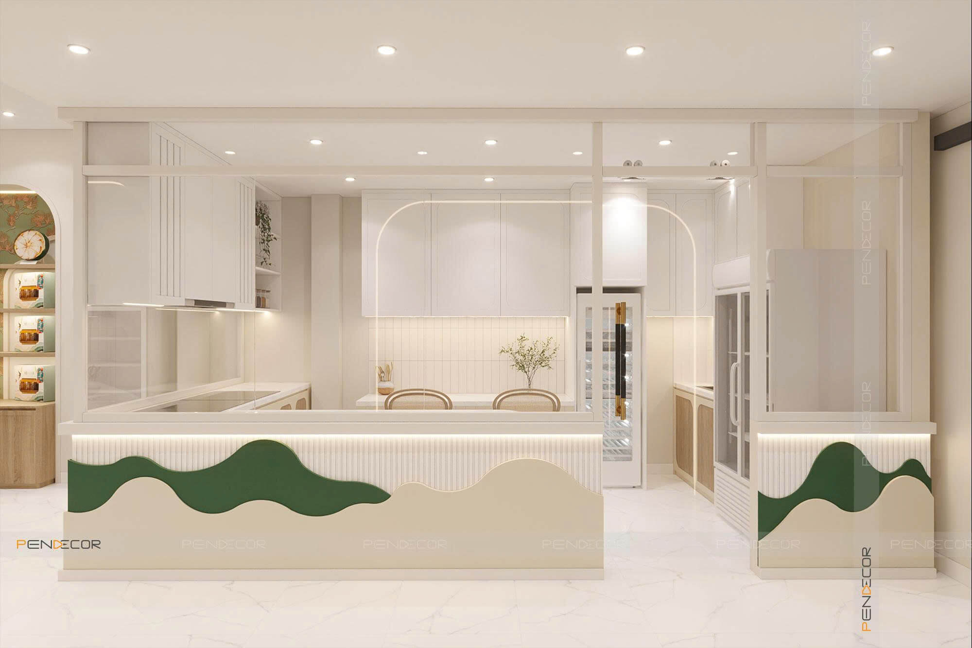 Thiết Kế Cửa Hàng Yến Sào Yến Lam