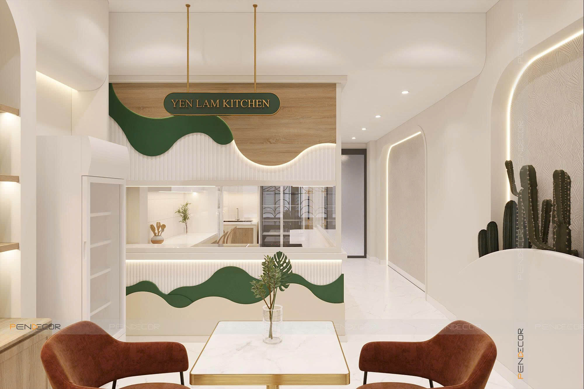 Thiết Kế Cửa Hàng Yến Sào Yến Lam