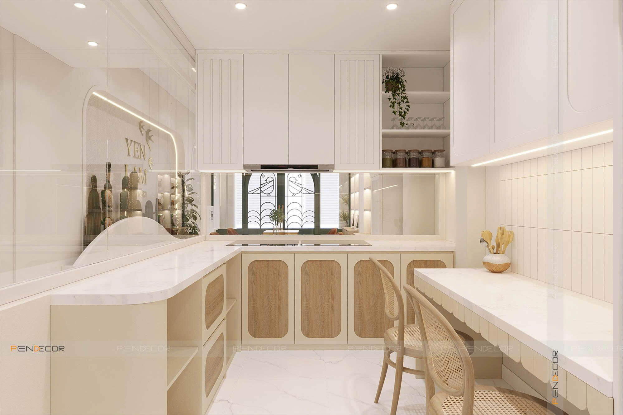 Thiết Kế Cửa Hàng Yến Sào Yến Lam