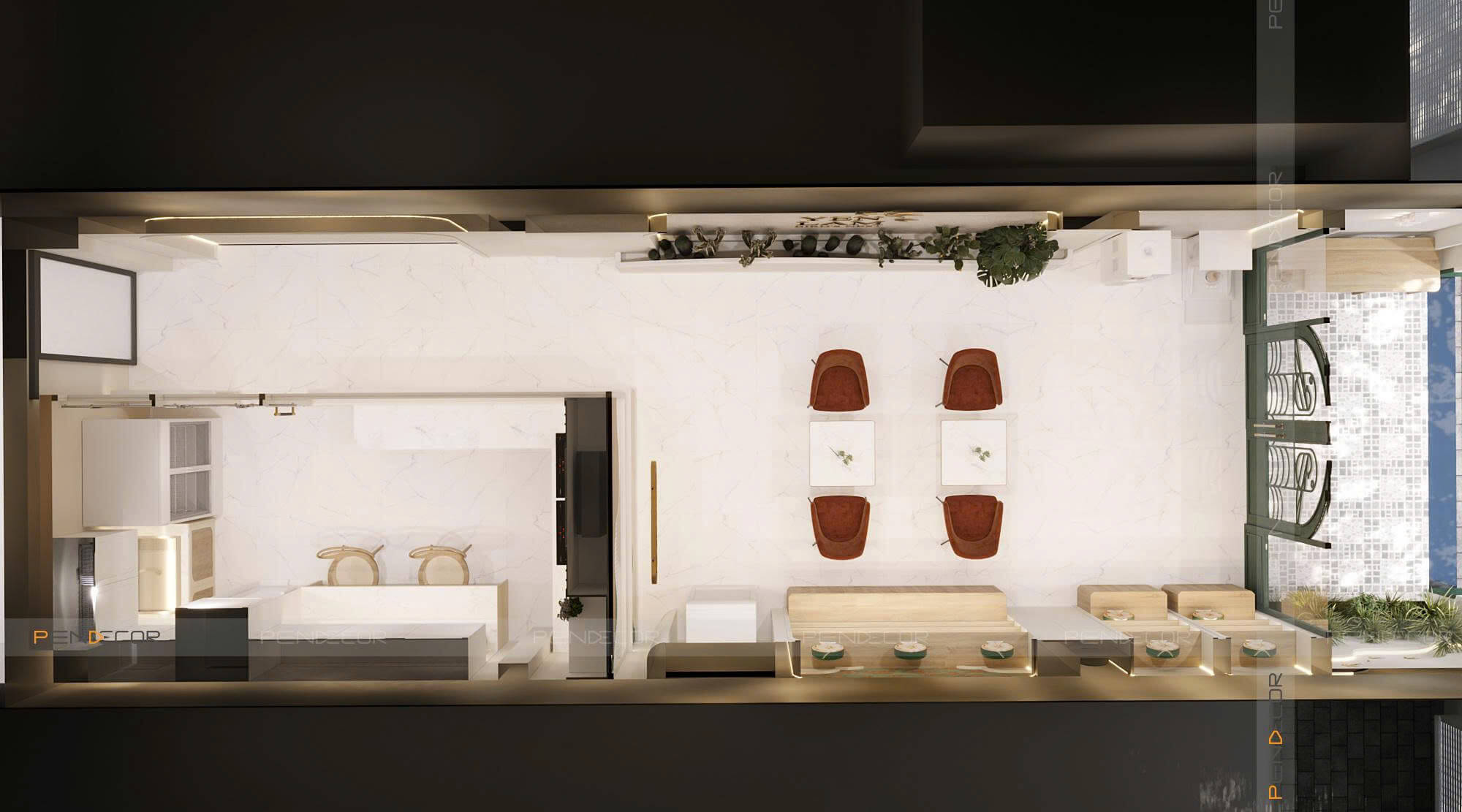 Thiết Kế Cửa Hàng Yến Sào Yến Lam