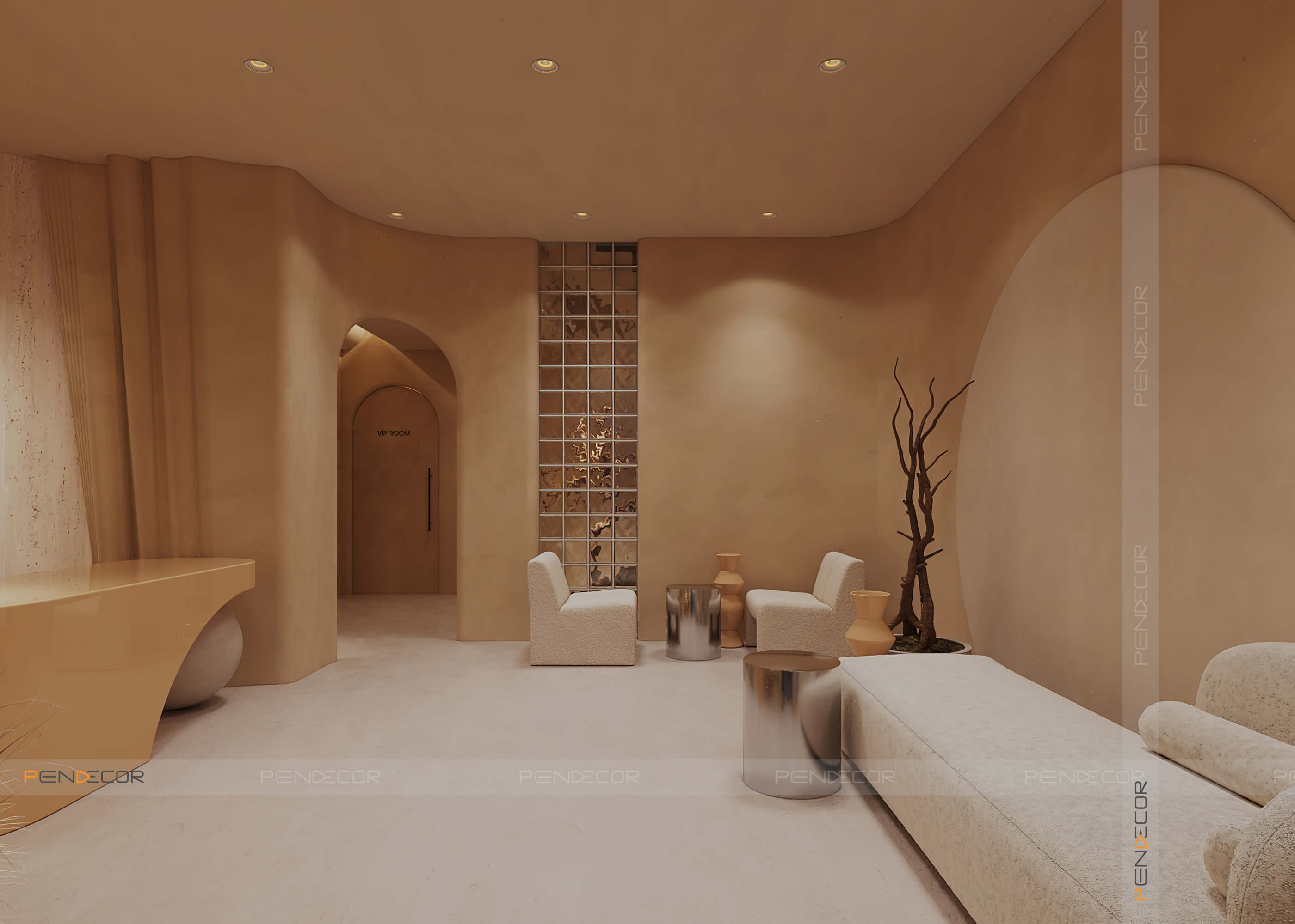 mẫu spa Pendecor