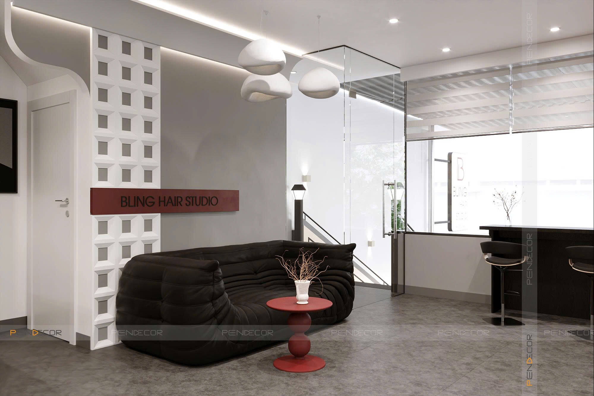 Thiết Kế Salon Tóc Bling Hair Studio (Bình Thạnh)