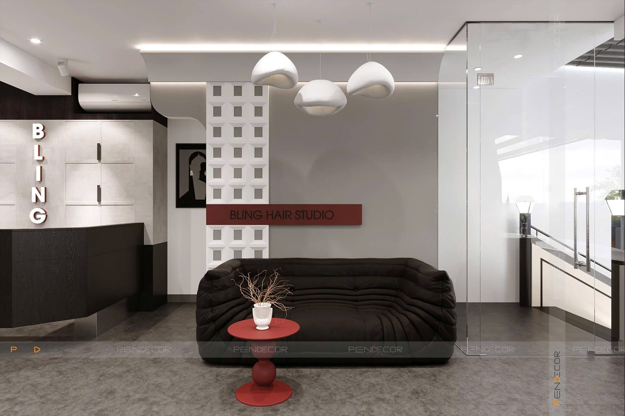 Thiết Kế Salon Tóc Bling Hair Studio (Bình Thạnh)