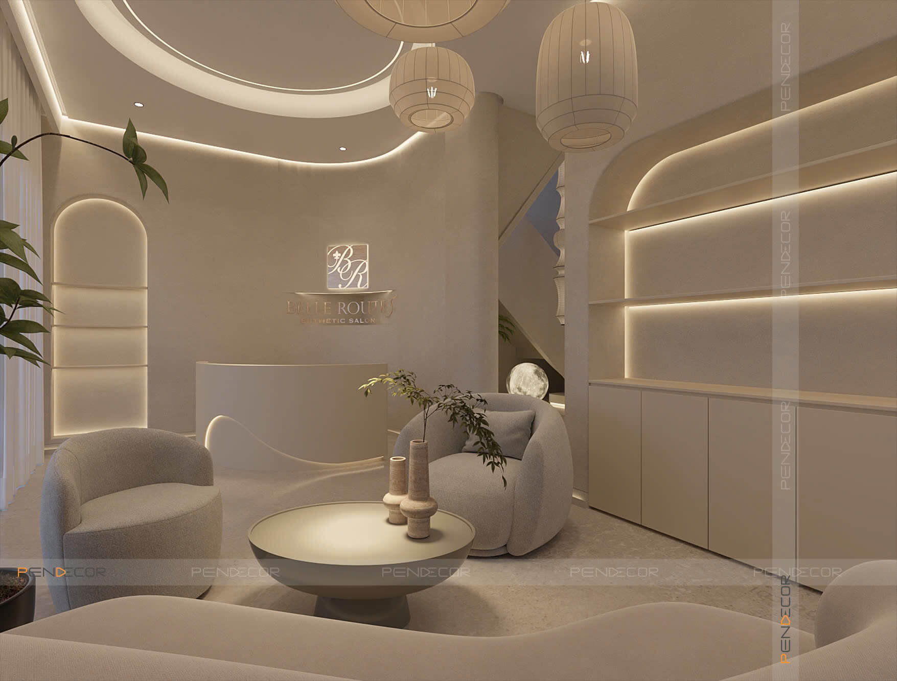 Thiết Kế Spa Belle Route