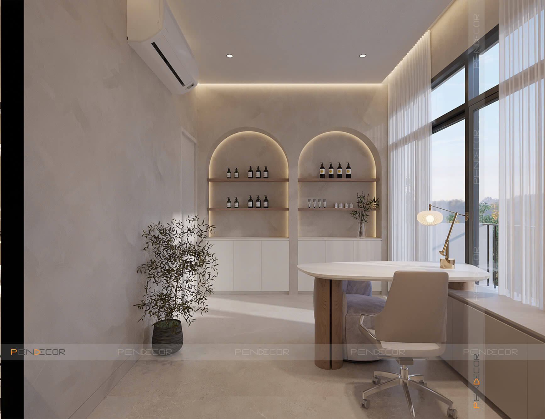 Thiết Kế Spa Belle Route (Lầu 3, 4)