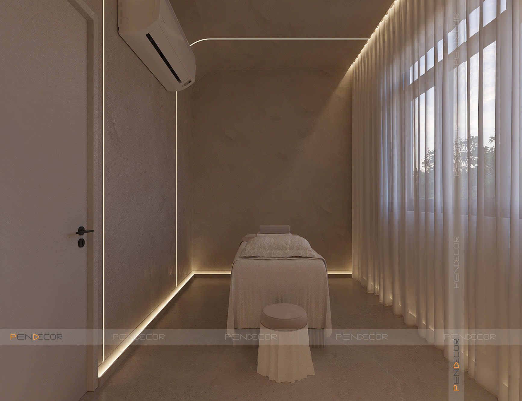 Thiết Kế Spa Belle Route (Lầu 3, 4)