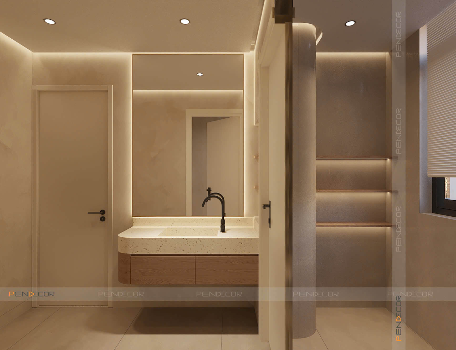 Thiết Kế Spa Belle Route (Lầu 3, 4)