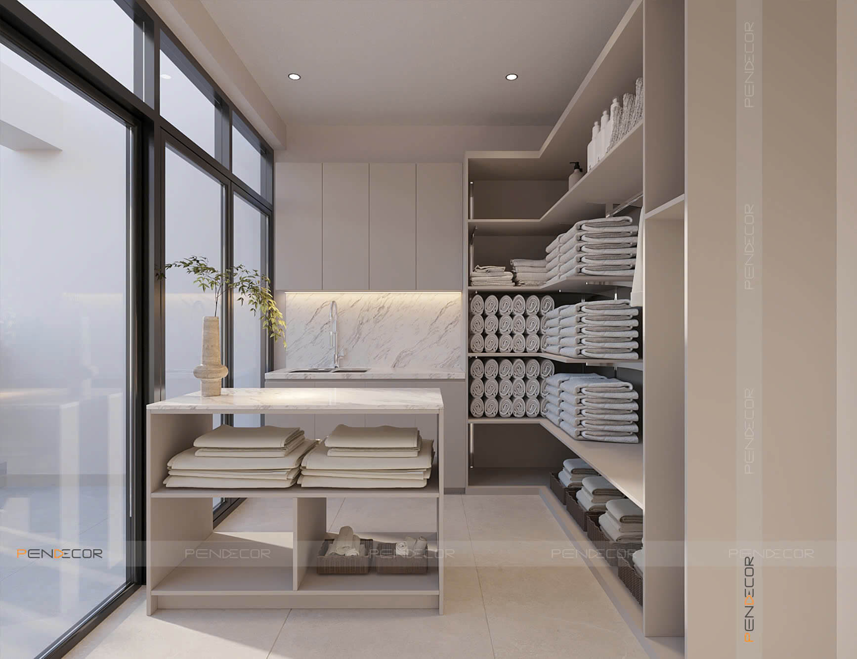 Thiết Kế Spa Belle Route (Lầu 3, 4)