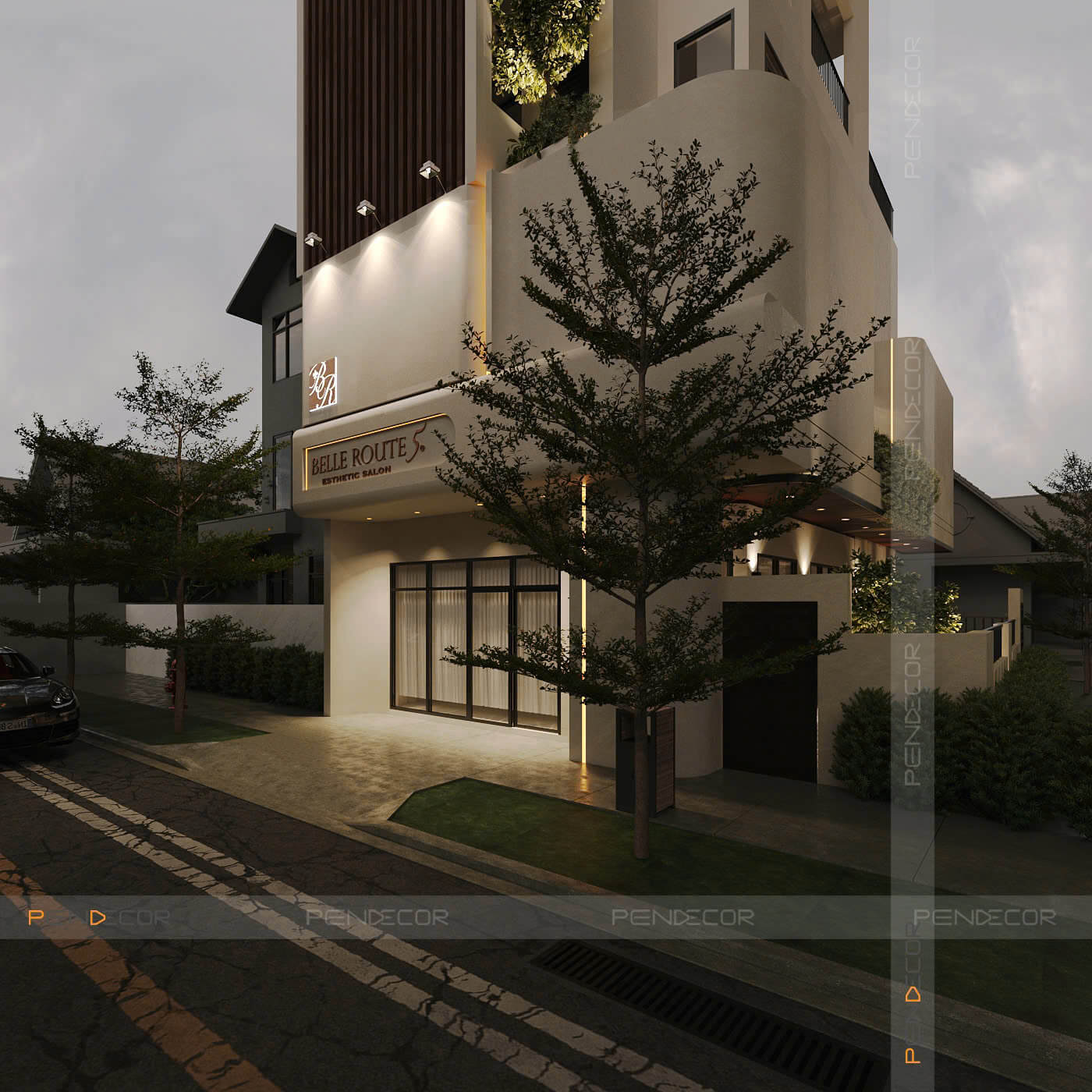 Thiết Kế Spa Belle Route