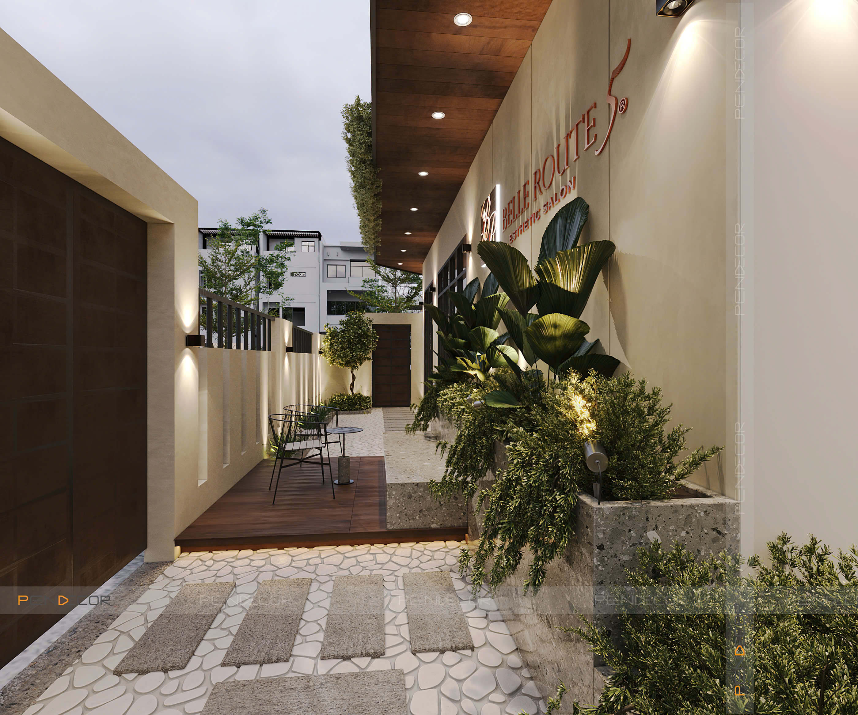 Thiết Kế Spa Belle Route