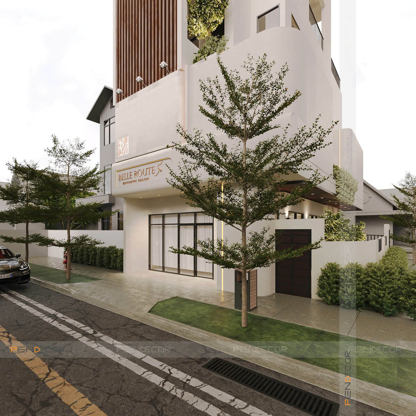 Thiết Kế Spa Belle Route