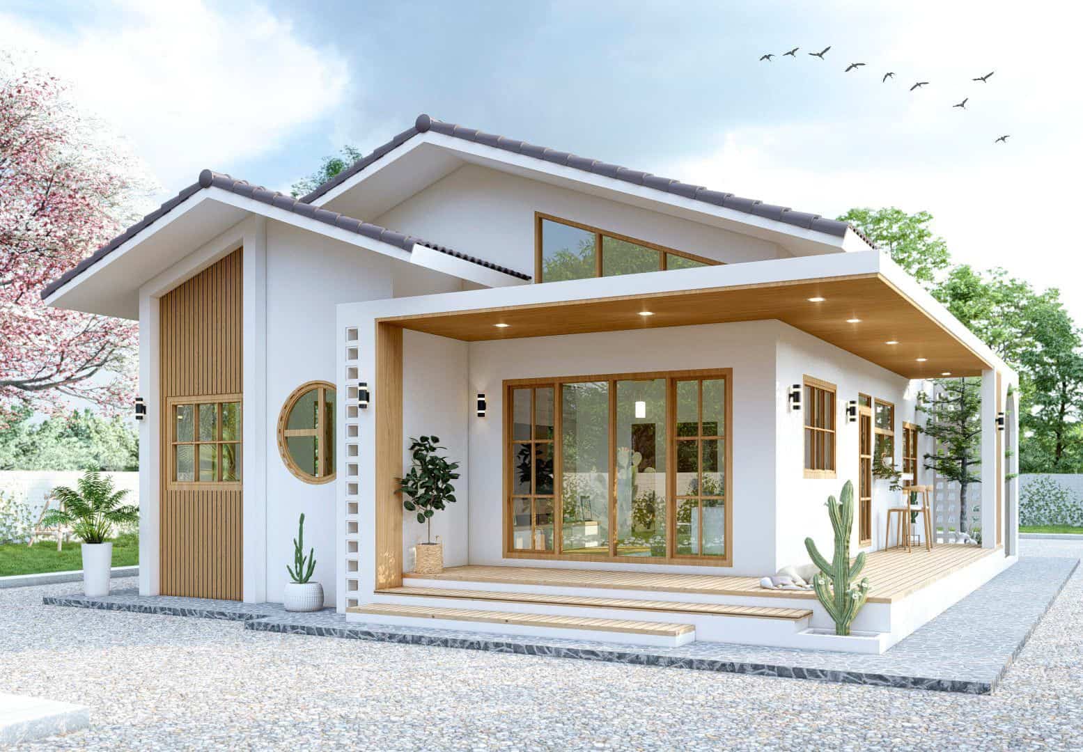 mặt tiền nhà trệt cấp 4 Pendecor