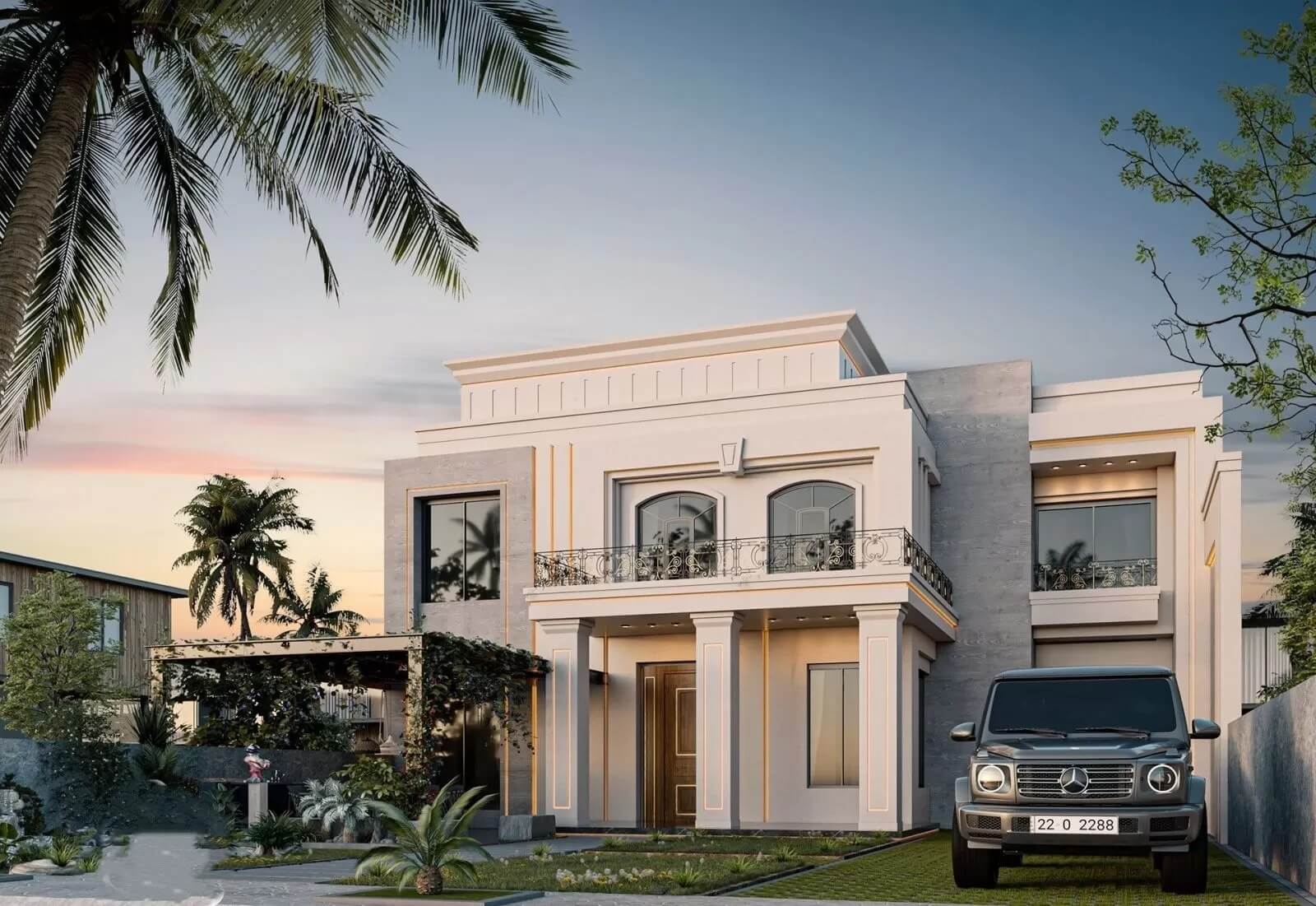 nhà vuông 2 mặt tiền Pendecor