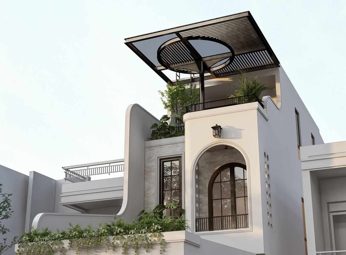 thiết kế mặt tiền nhà đẹp Pendecor