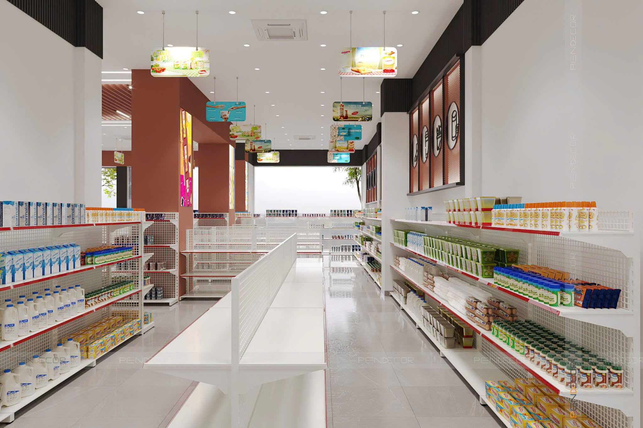 Thiết Kế Siêu Thị Mini Đức Huy