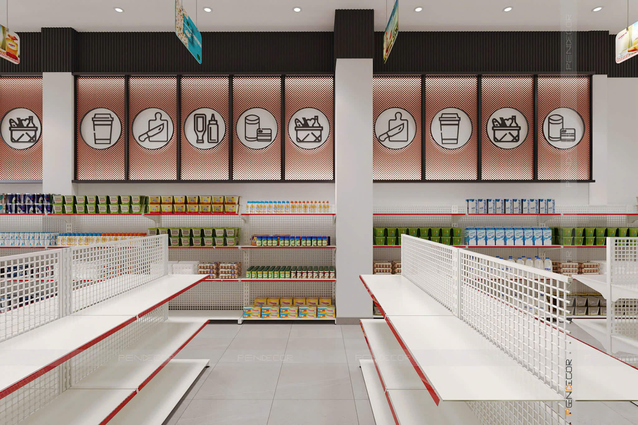 Thiết Kế Siêu Thị Mini Đức Huy