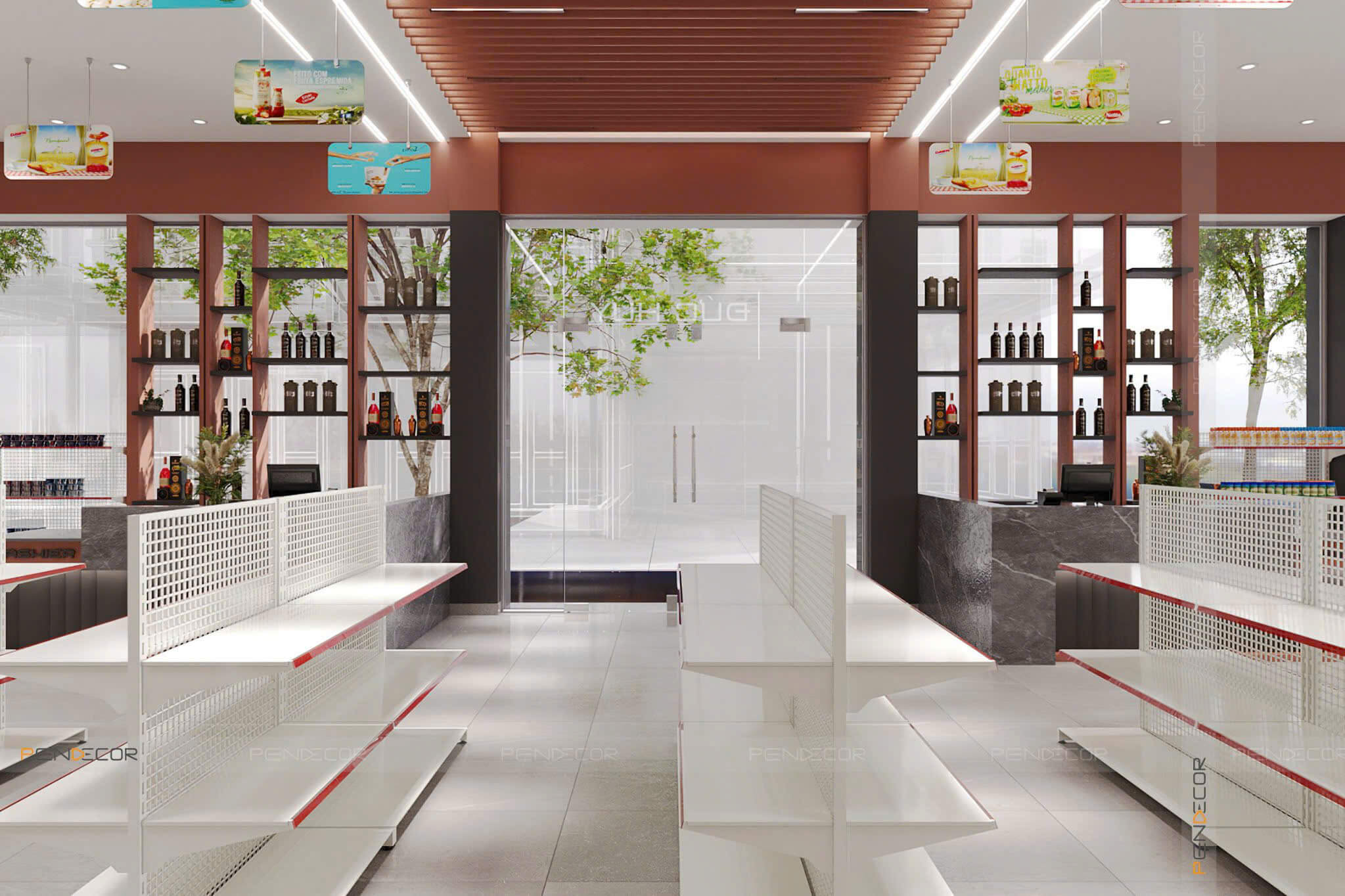 Thiết Kế Siêu Thị Mini Đức Huy