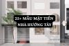 25+ mẫu mặt tiền nhà hướng Tây: Giải pháp thiết kế chuẩn phong thủy