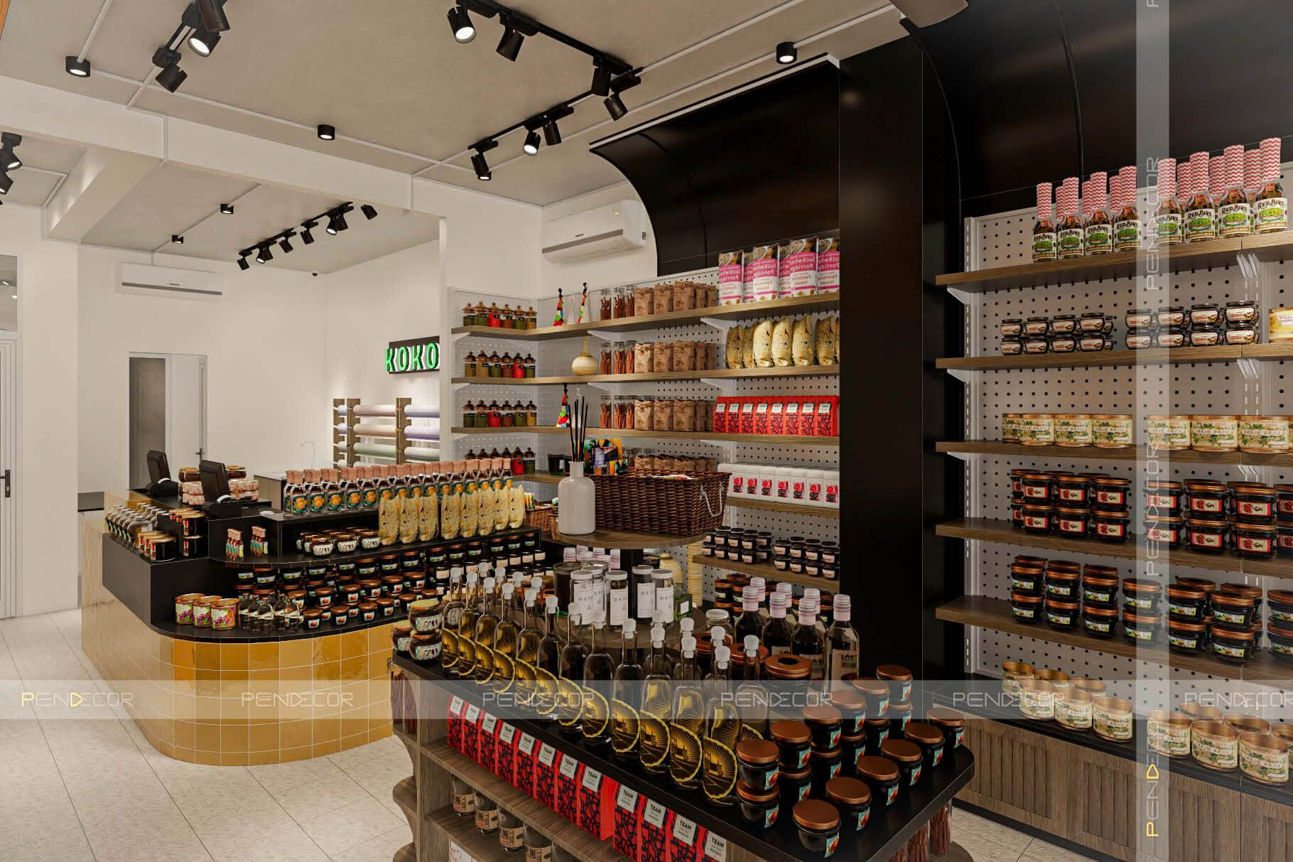 Thiết Kế Shop Phụ Kiện Quà Lưu Niệm Kokonic (Nguyễn Huệ)