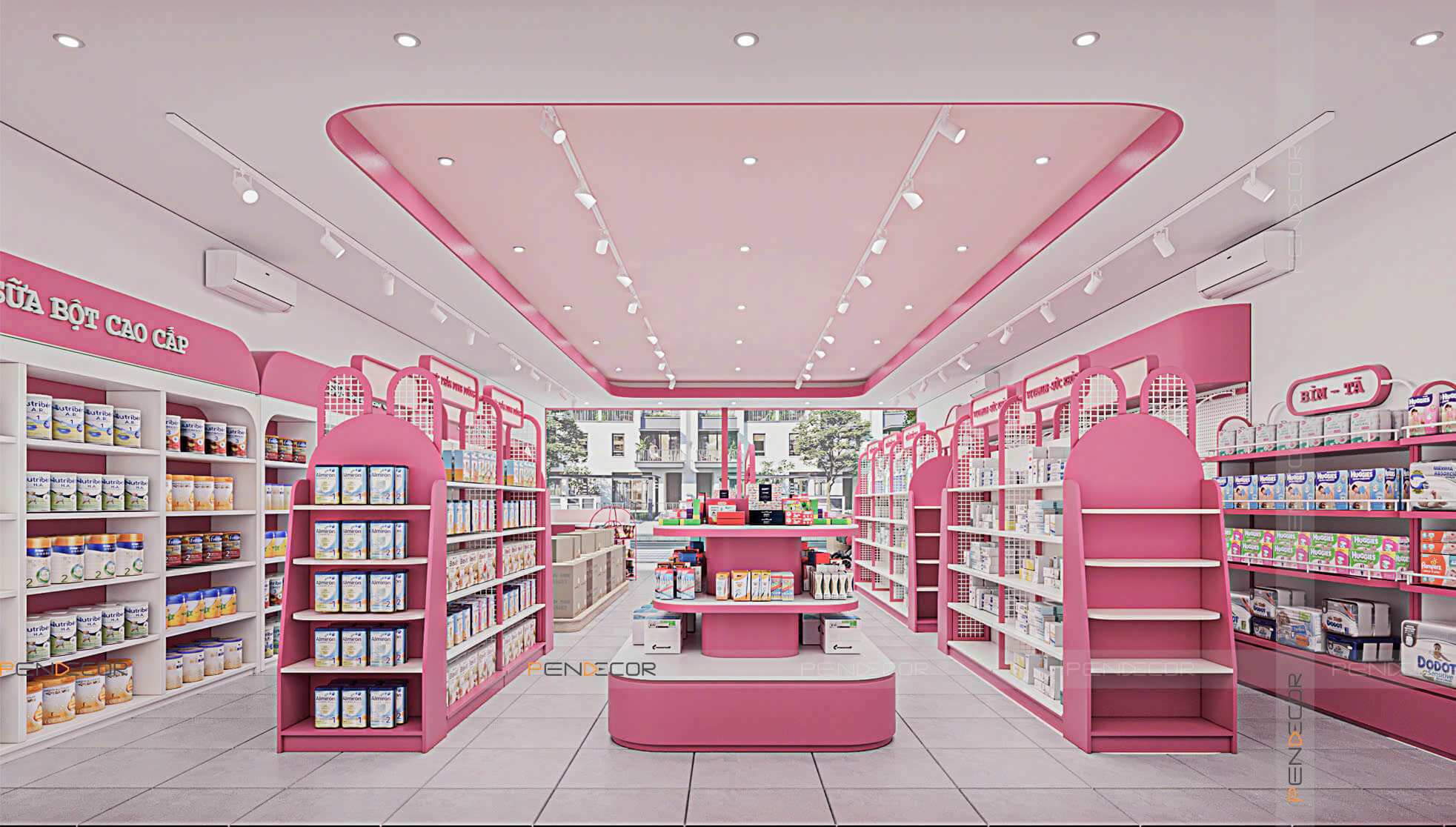 Thiết Kế Shop Mẹ và Bé Thỏ Ngọc