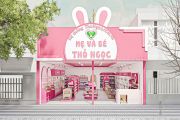 Thiết Kế Shop Mẹ và Bé Thỏ Ngọc