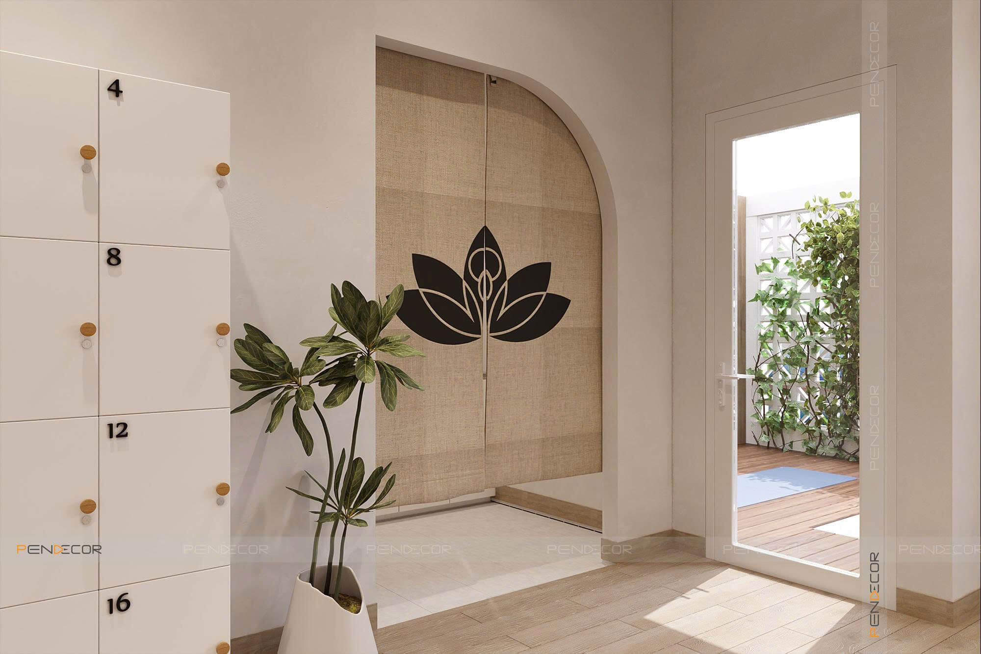 Thiết Kế Phòng Tập Yoga Ciyoga Khang An