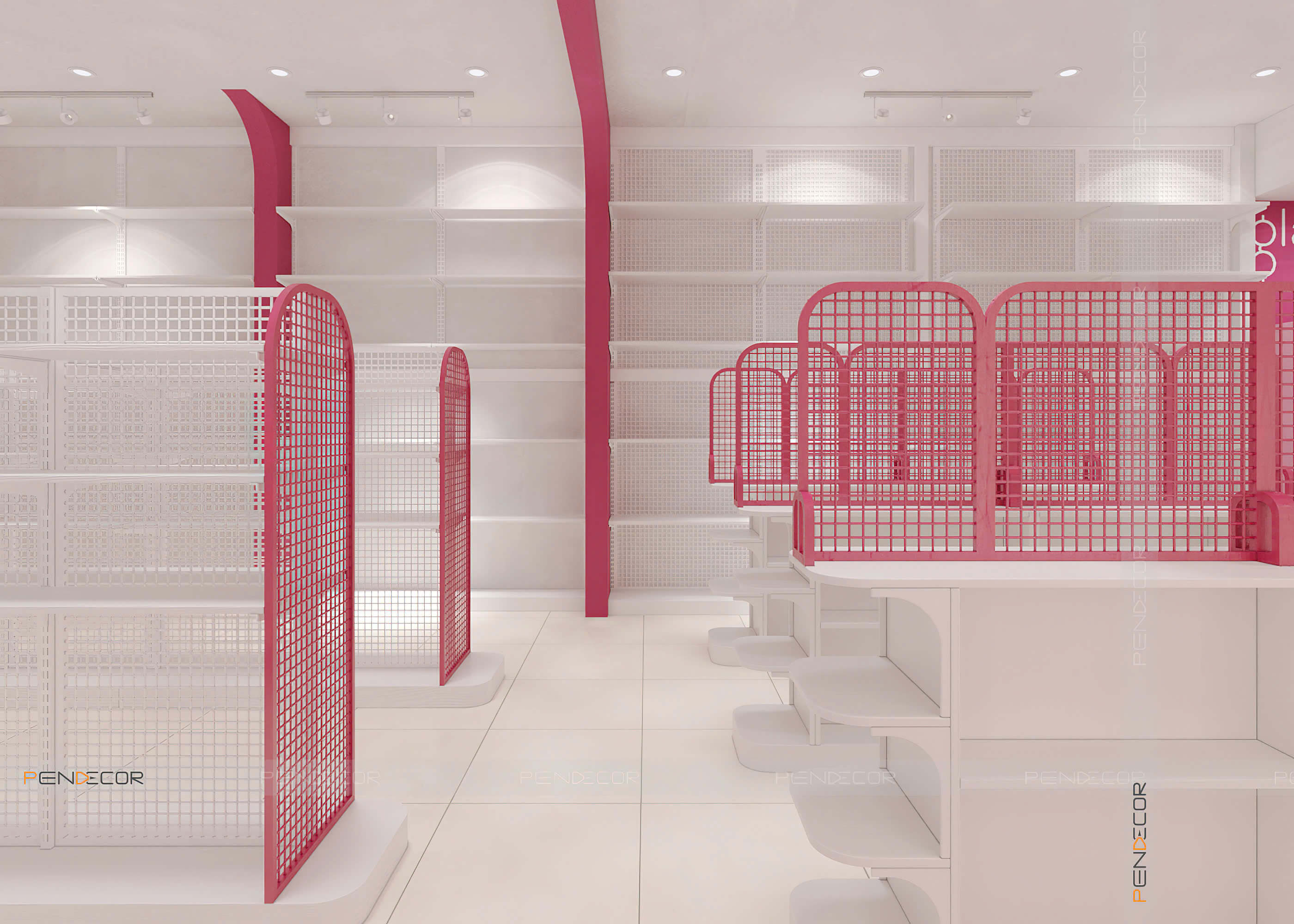 Thiết Kế Shop Mỹ Phẩm Dolami