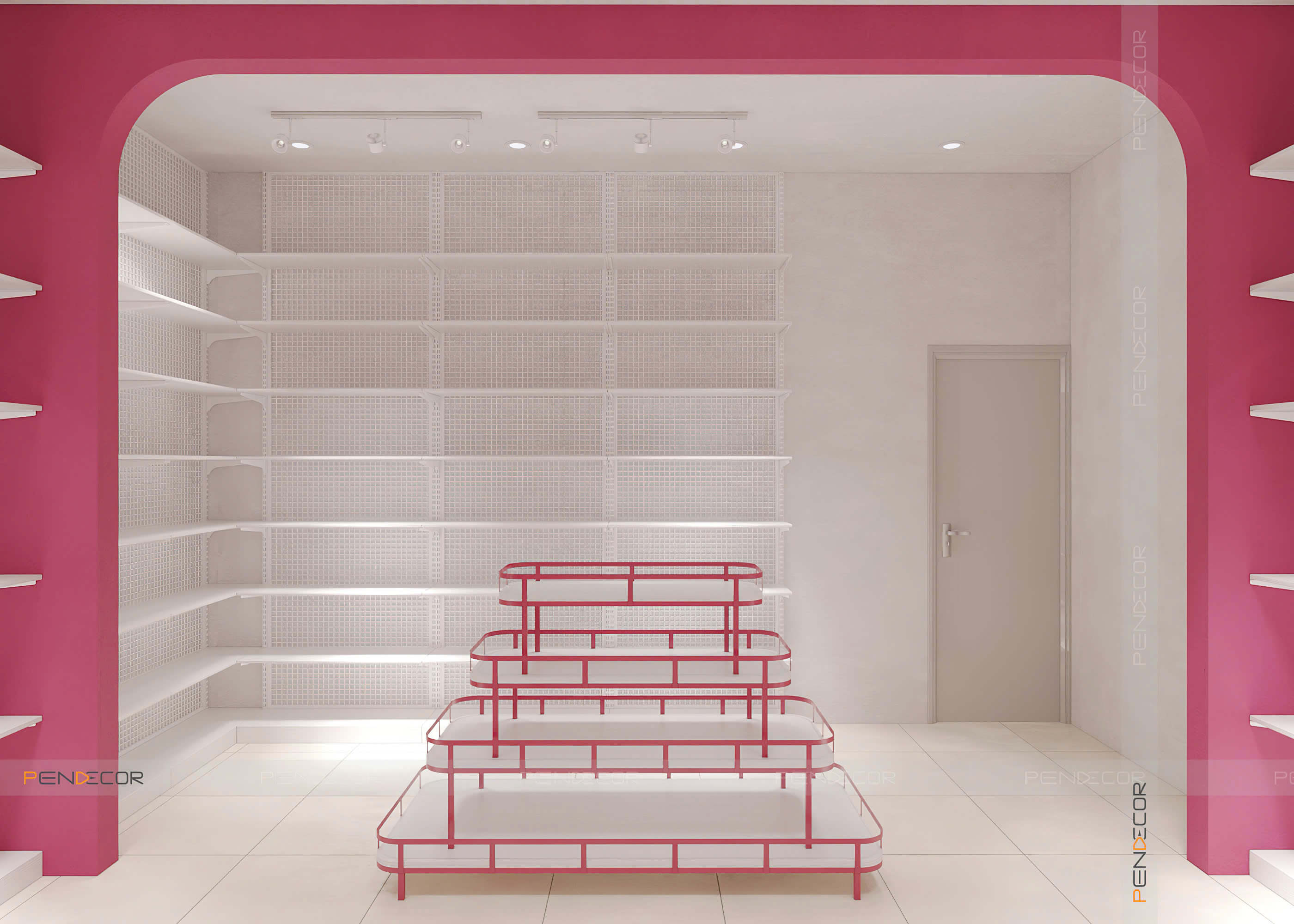 Thiết Kế Shop Mỹ Phẩm Dolami