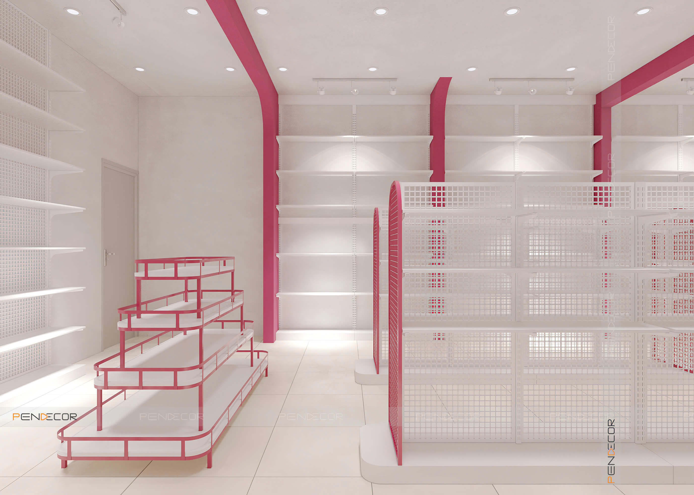 Thiết Kế Shop Mỹ Phẩm Dolami